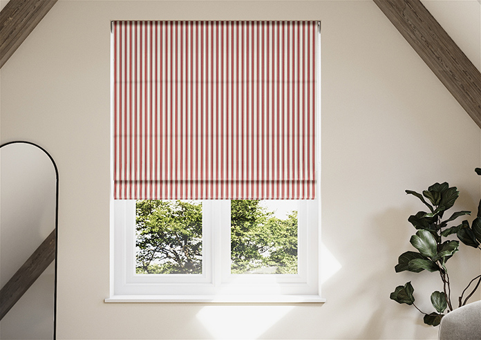 The British Stripe Co. Mary, London No.3 - Twist&Fit Roman Blind - Image 3